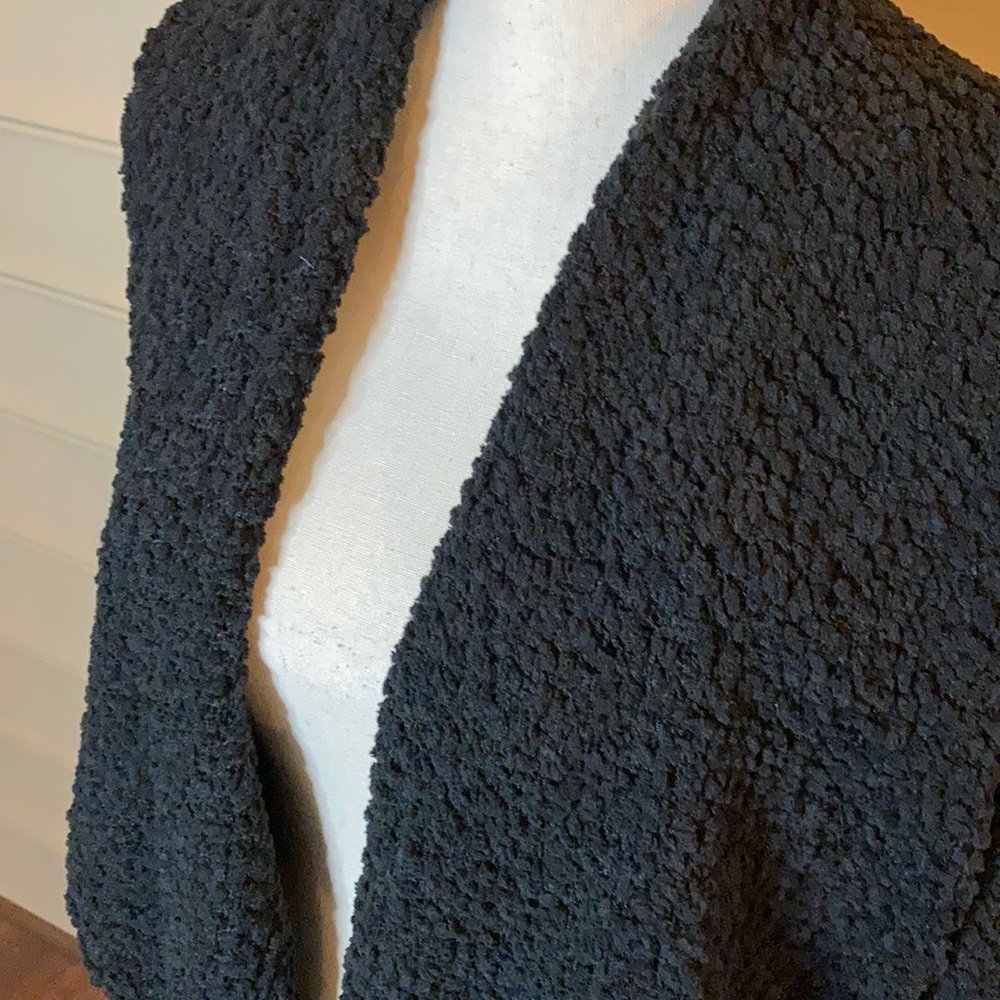 NWT Bobeau Drape Front Wrap Convertible Sweater - Picture 4 of 7